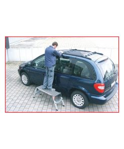 Aluminium work platform, 1270x446x495mm - Image 9